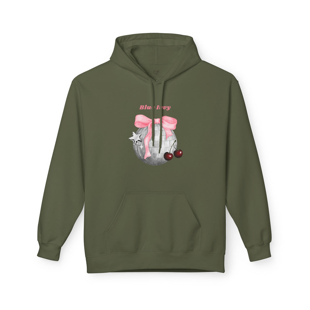 Disco Ball Fleece Hoodie
