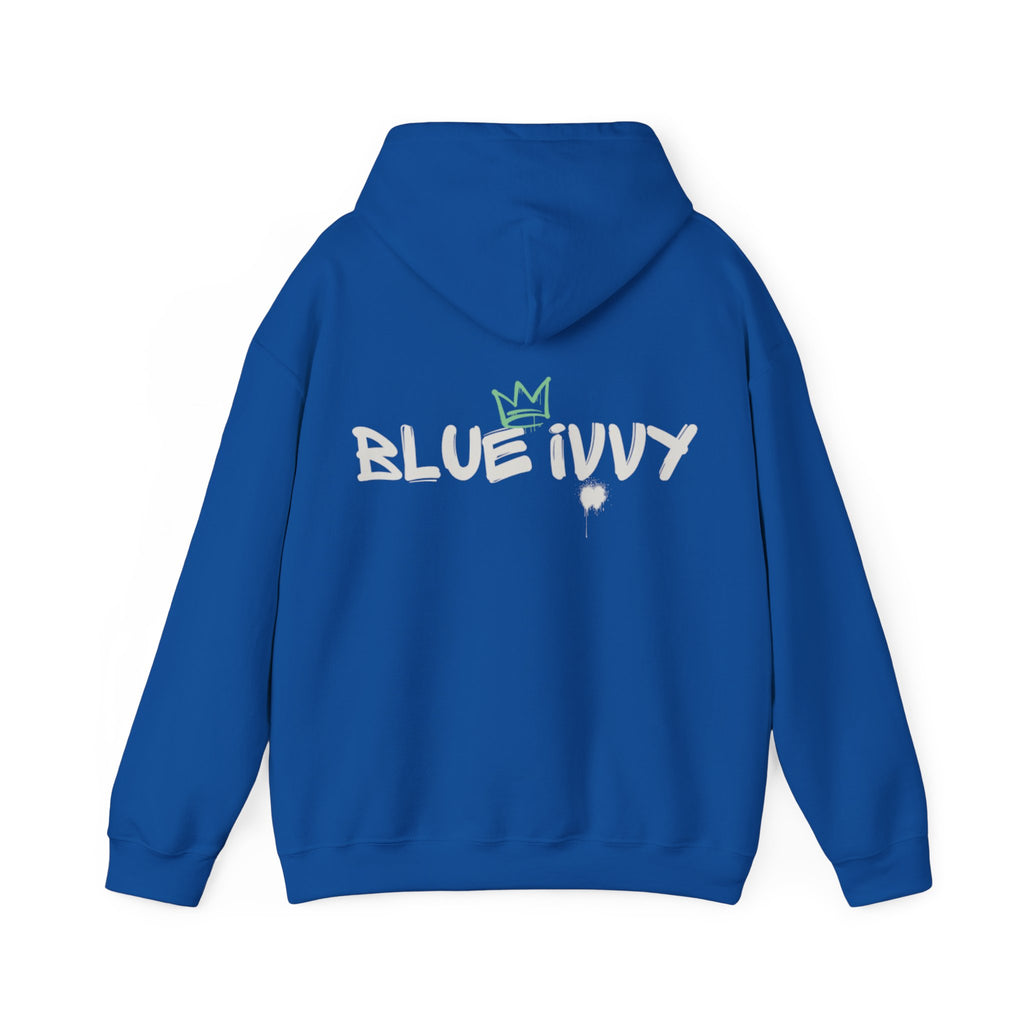 'Blue Ivvy' Crown Hooded Sweatshirt