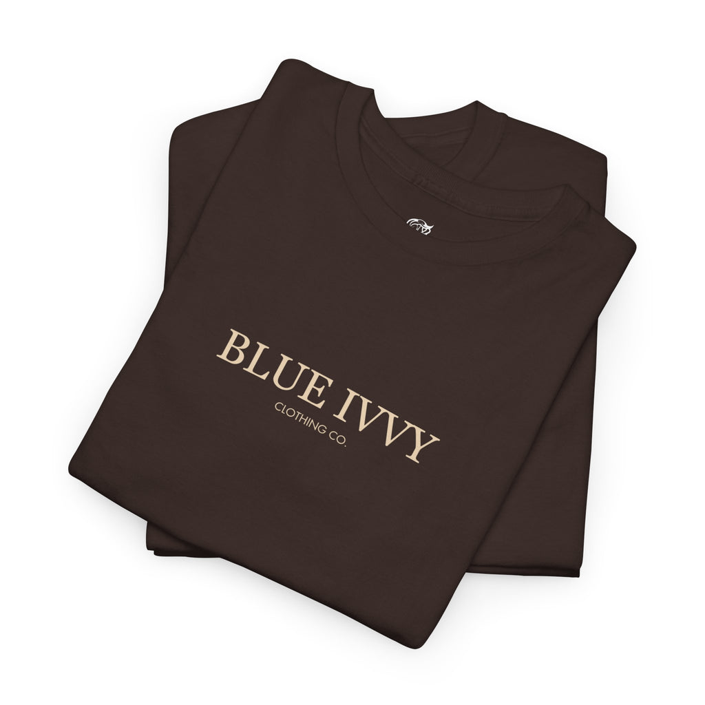 Blue Ivvy in Chocolate Logo Tee