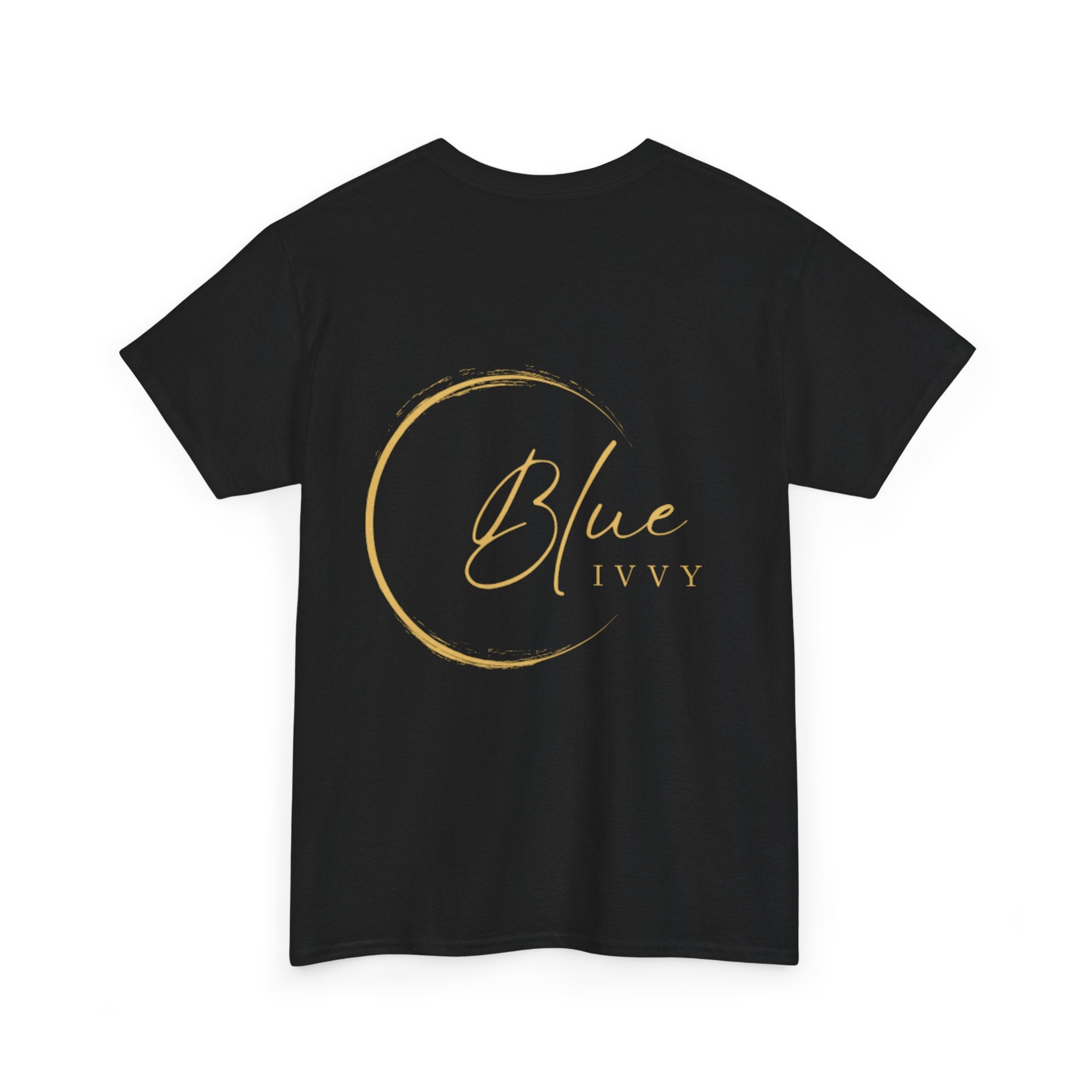 'Blue Ivvy' in Gold Tee