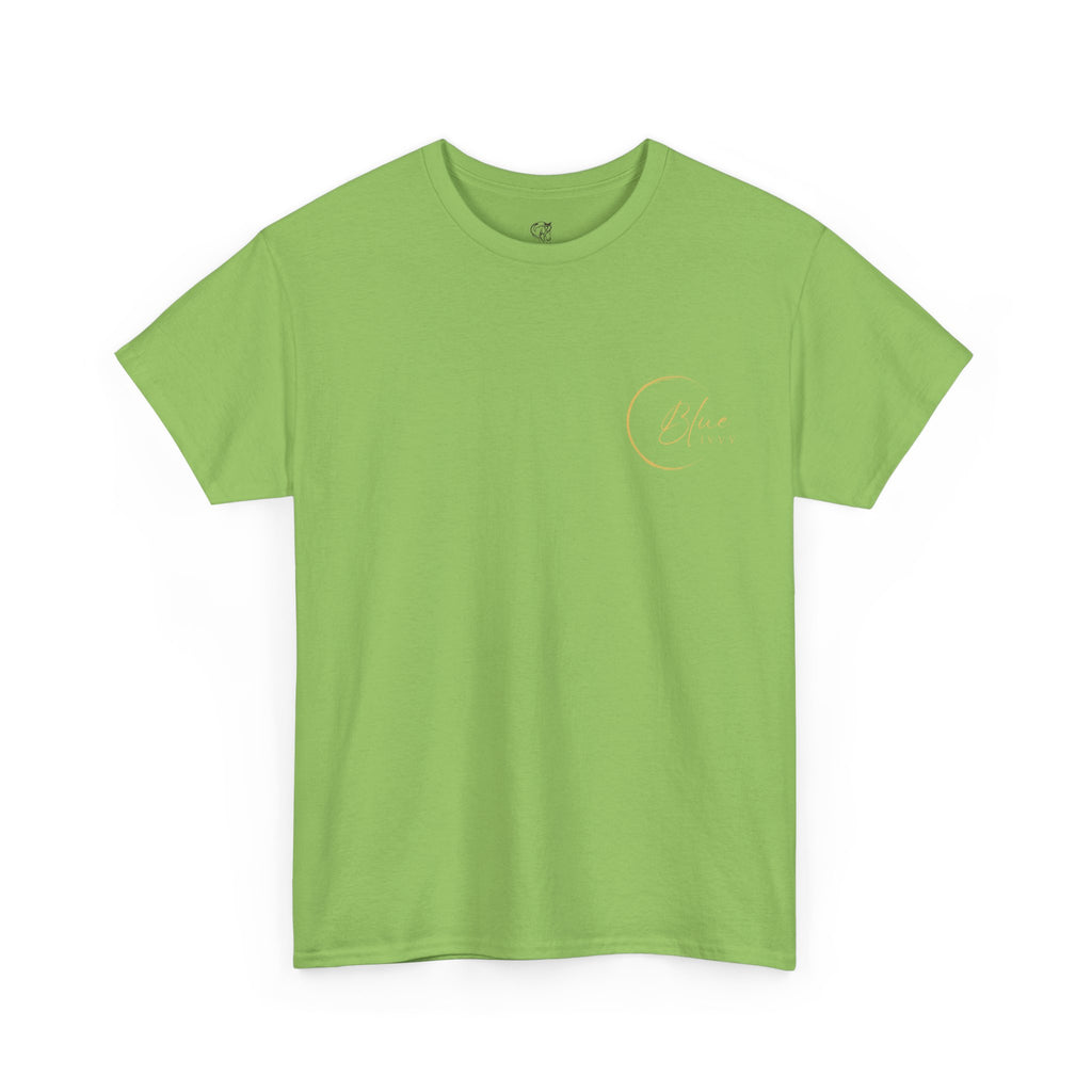 'Blue Ivvy' in Gold Tee