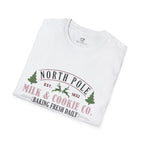 Milk and Cookies Christmas Tee