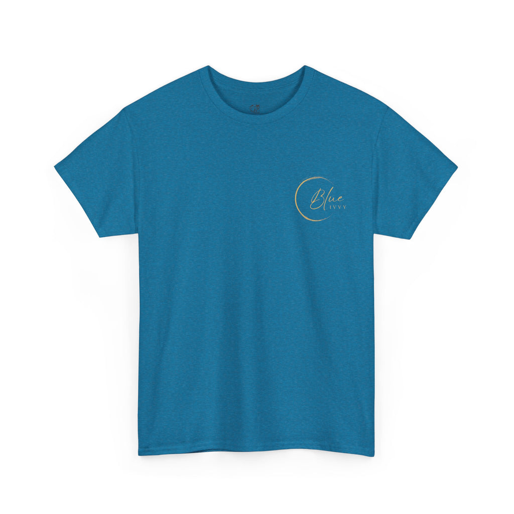 'Blue Ivvy' in Gold Tee