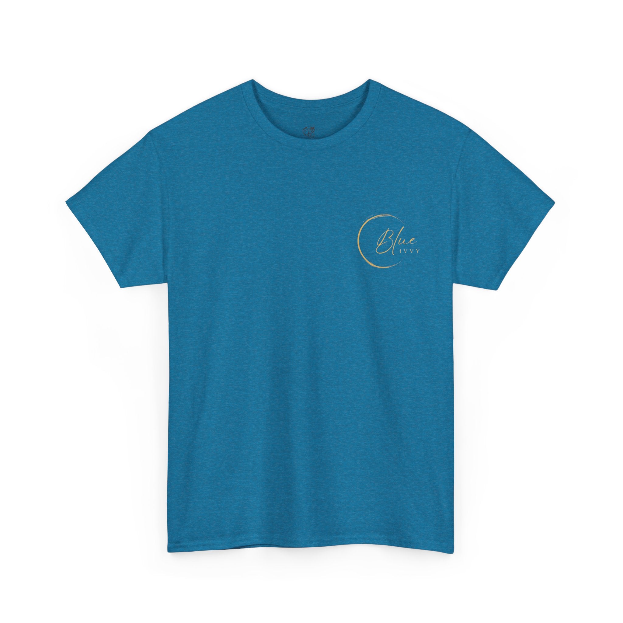 'Blue Ivvy' in Gold Tee