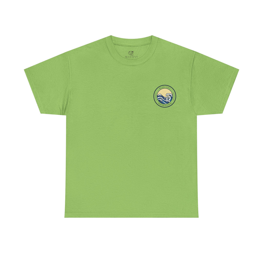 Blue Ocean Cotton Tee