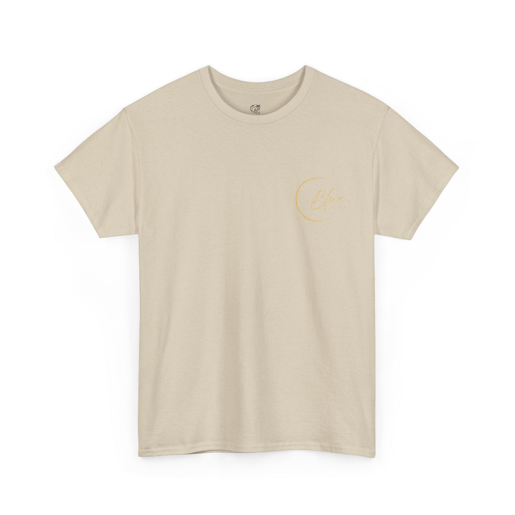 'Blue Ivvy' in Gold Tee