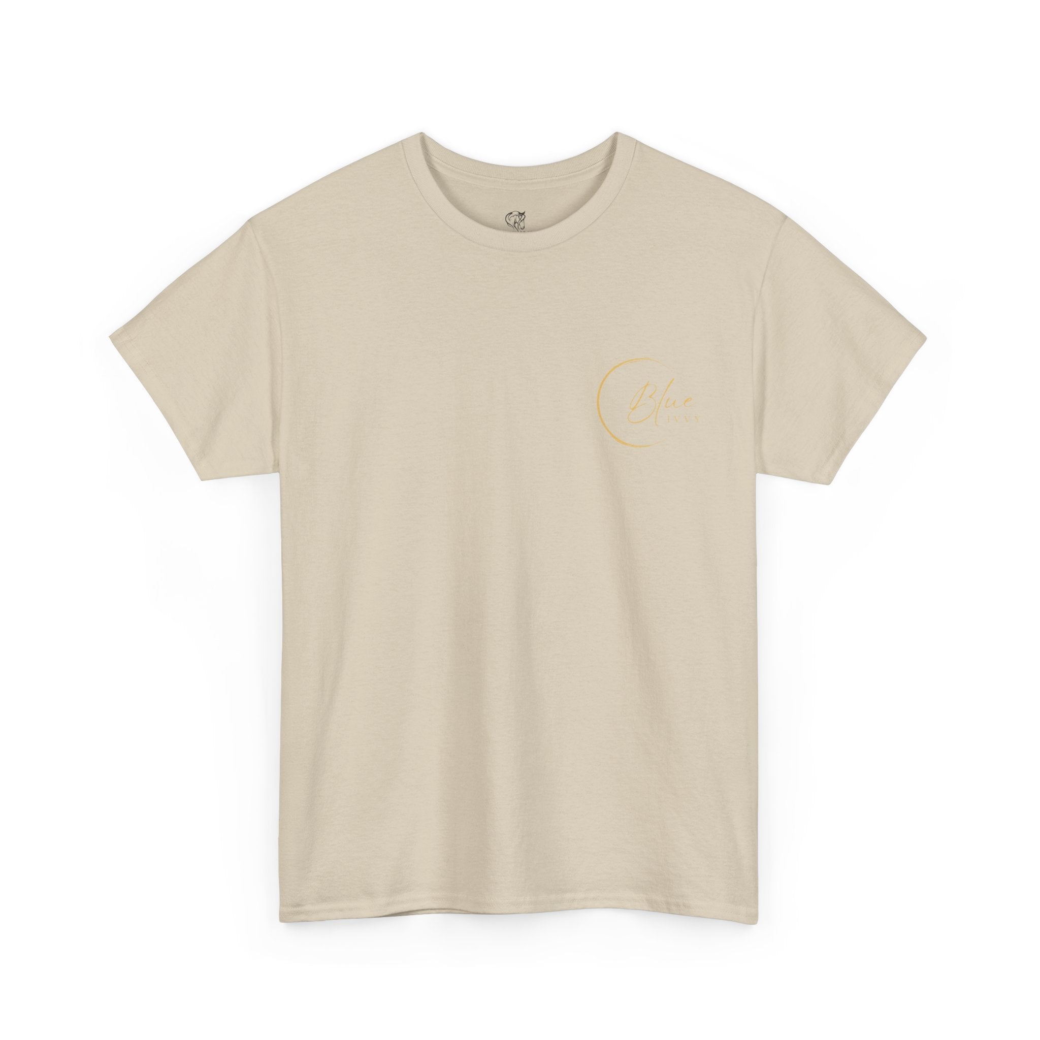 'Blue Ivvy' in Gold Tee