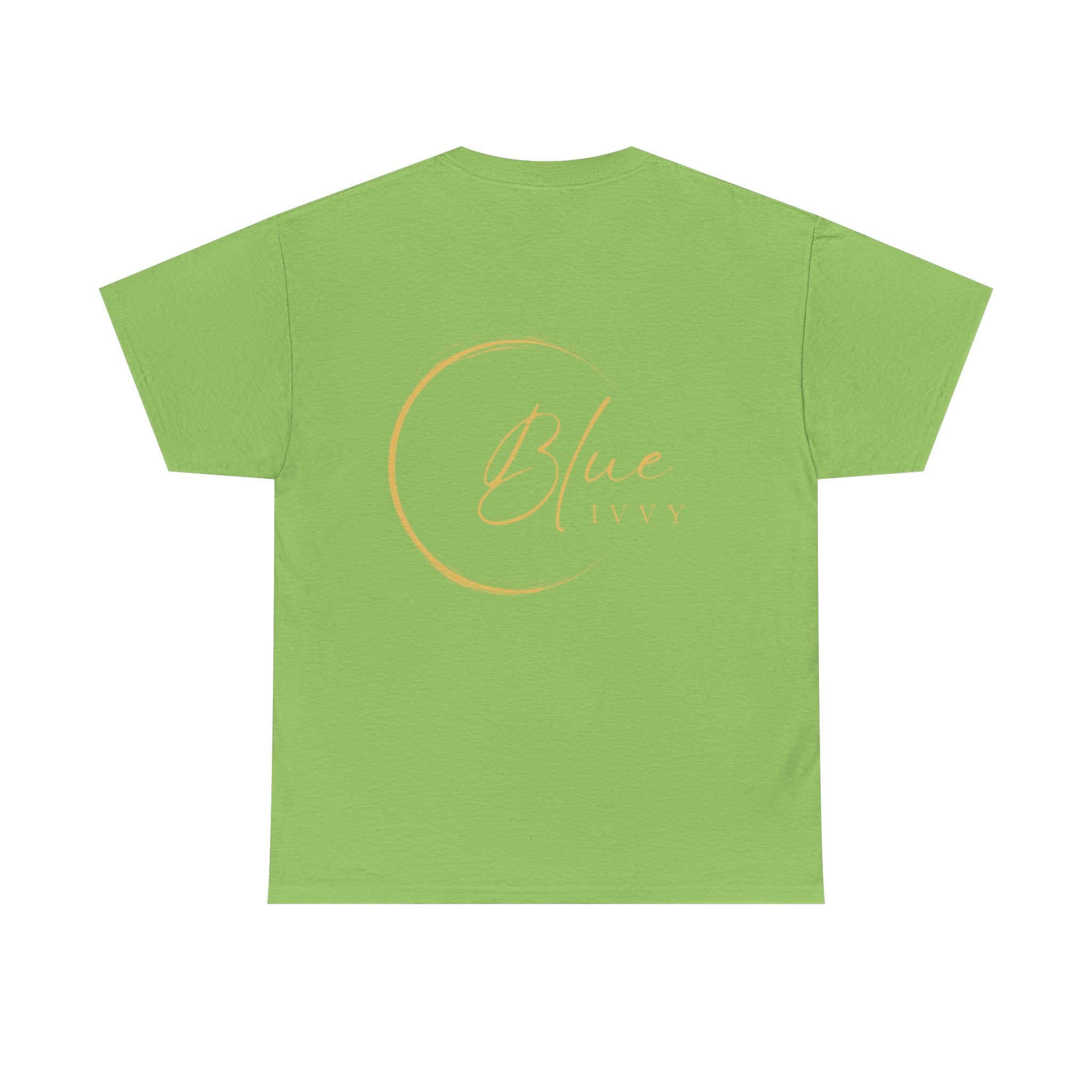 'Blue Ivvy' in Gold Tee