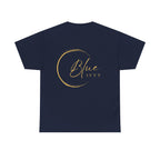 'Blue Ivvy' in Gold Tee
