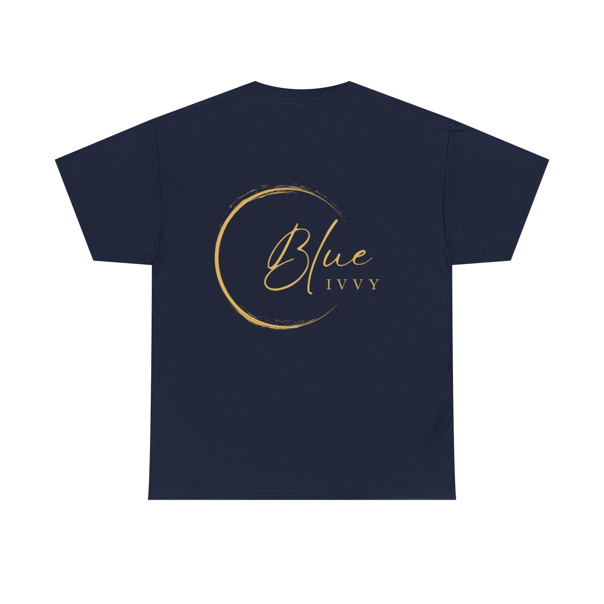 'Blue Ivvy' in Gold Tee