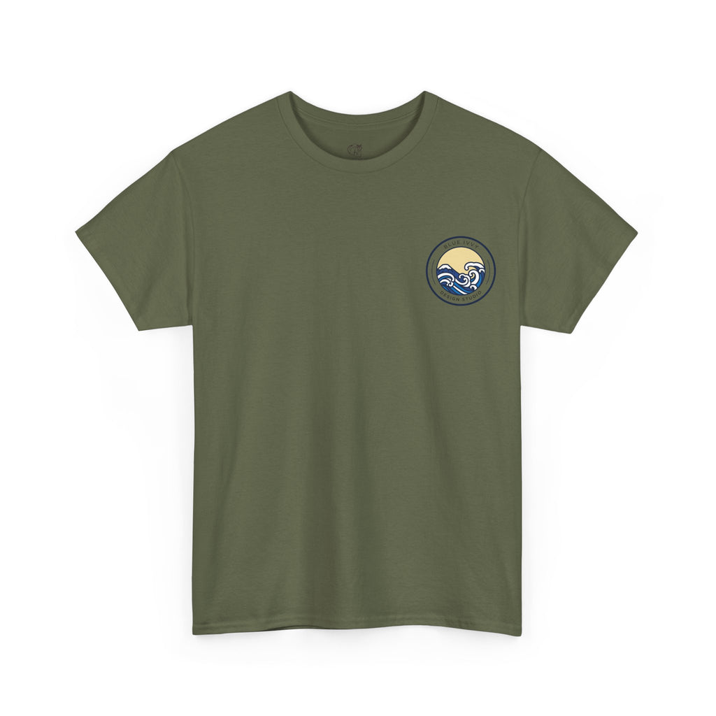 Blue Ocean Cotton Tee