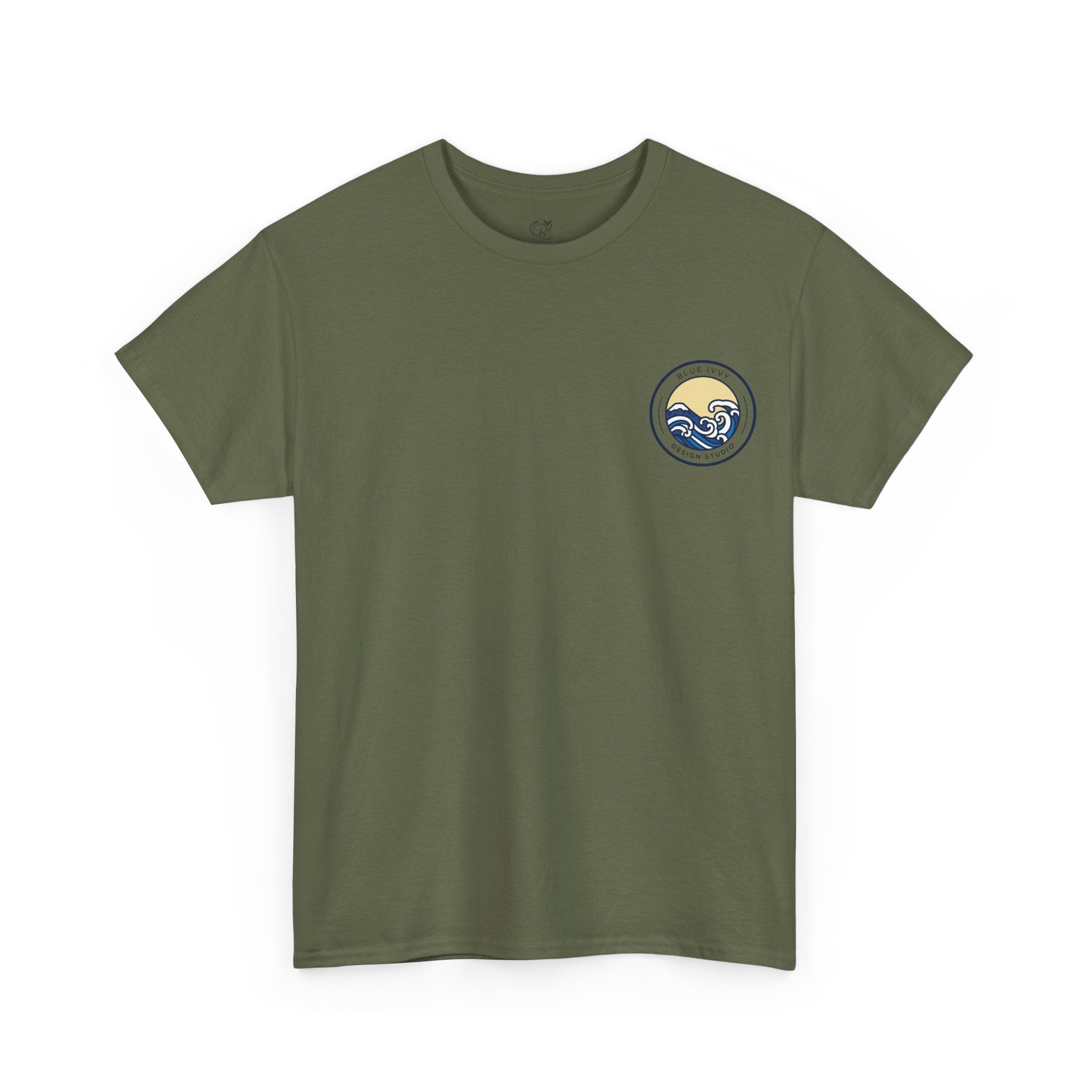 Blue Ocean Cotton Tee